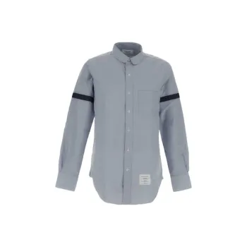 THOM BROWNE Long Sleeved Buttoned Shirt