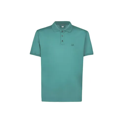 C.P.Company Chest Logo-patch Polo Shirt