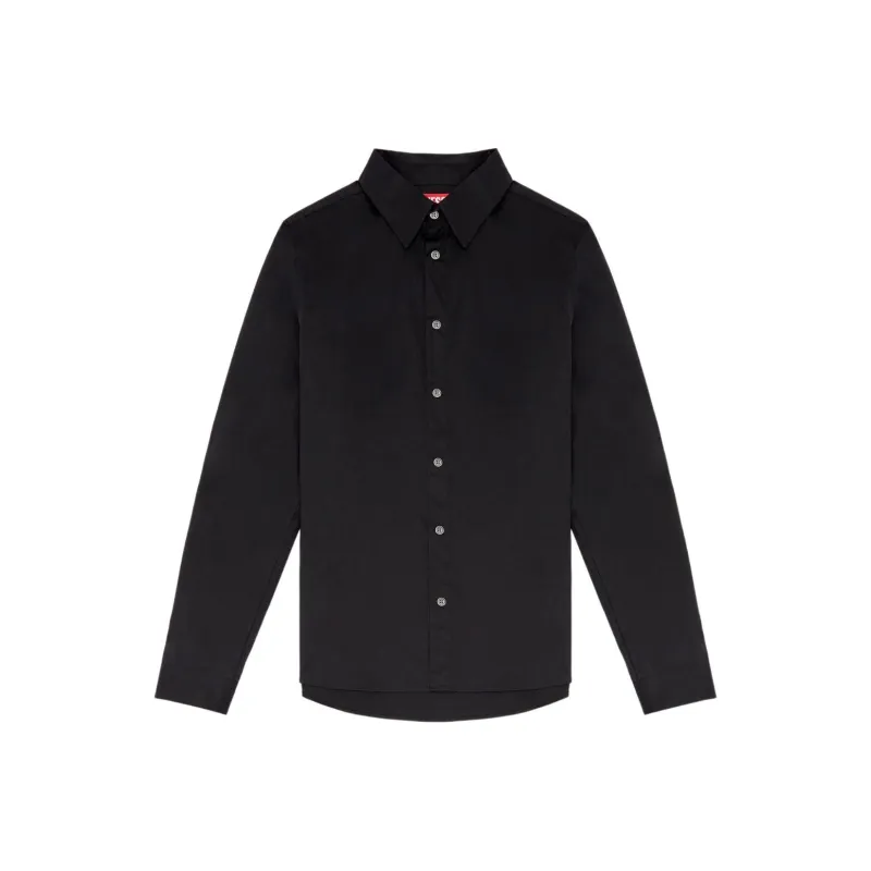 DIESEL Shirts Men Black-0