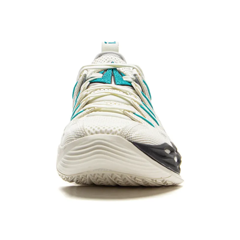 LiNing Buckets Cushioning, Slip Resistant, And Breathable Low Top Basketball Shoes Men's Ivory-4