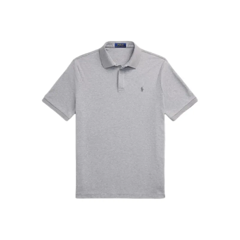 Polo Ralph Lauren SS24 Polo Shirt Men's Steel Gray-0