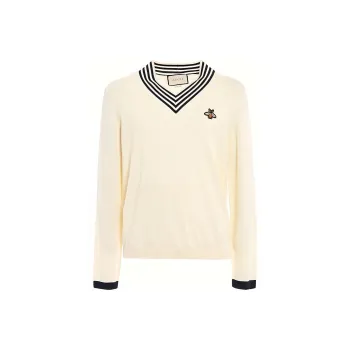 GUCCI Sweaters Men Ecru