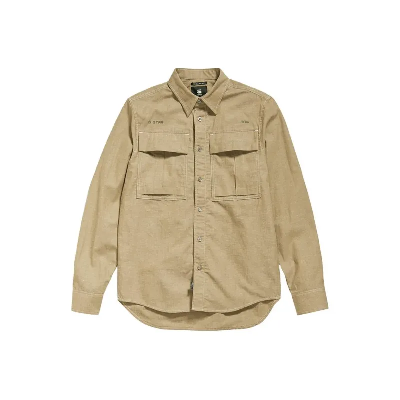 G STAR RAW Shirts Unisex Khaki-0
