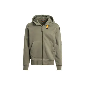PARAJUMPERS Logo-patch Zip-up Hoodie