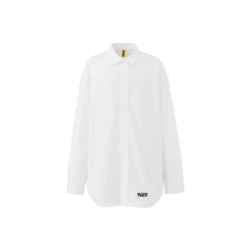 Onitsuka Tiger Oversized Shirt Unisex Gray