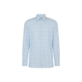 TOM FORD Shirts Men Light Blue