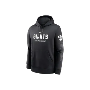 Nike San Francisco Giants Fashion Club Men's Nike Mlb Pullover Hoodie