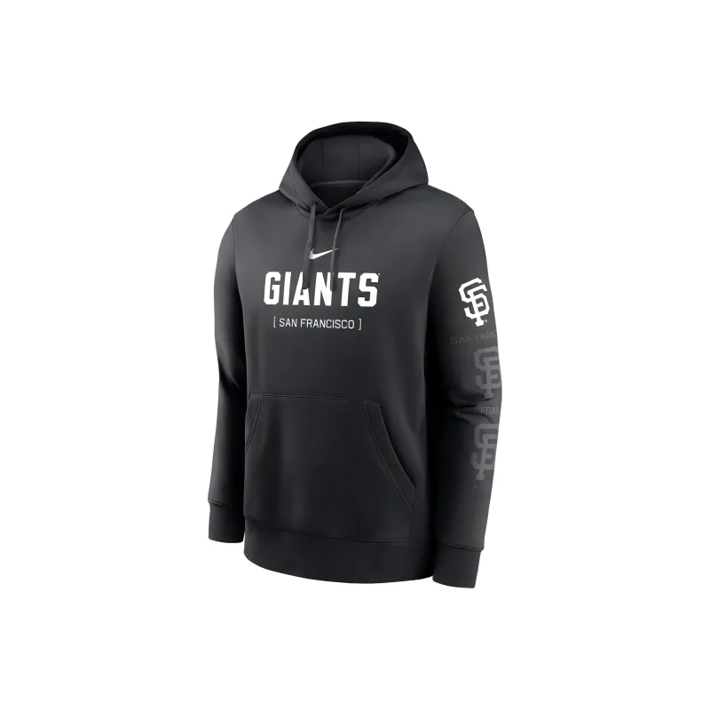 Nike San Francisco Giants Fashion Club Men's Nike Mlb Pullover Hoodie-0