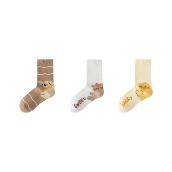 Cotton Gene Mid Calf Socks Women's Combo