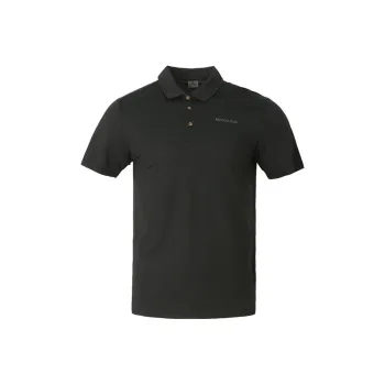 Rock Cloud Polo Shirt Men's Obsidian Black