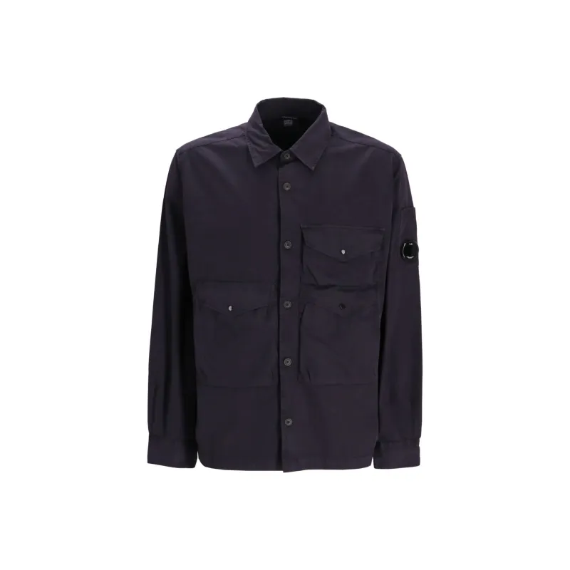 C.P.Company Gabardine Buttoned Shirt-0