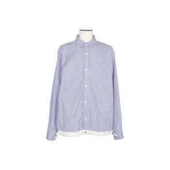 Sacai Shirts Men Blue