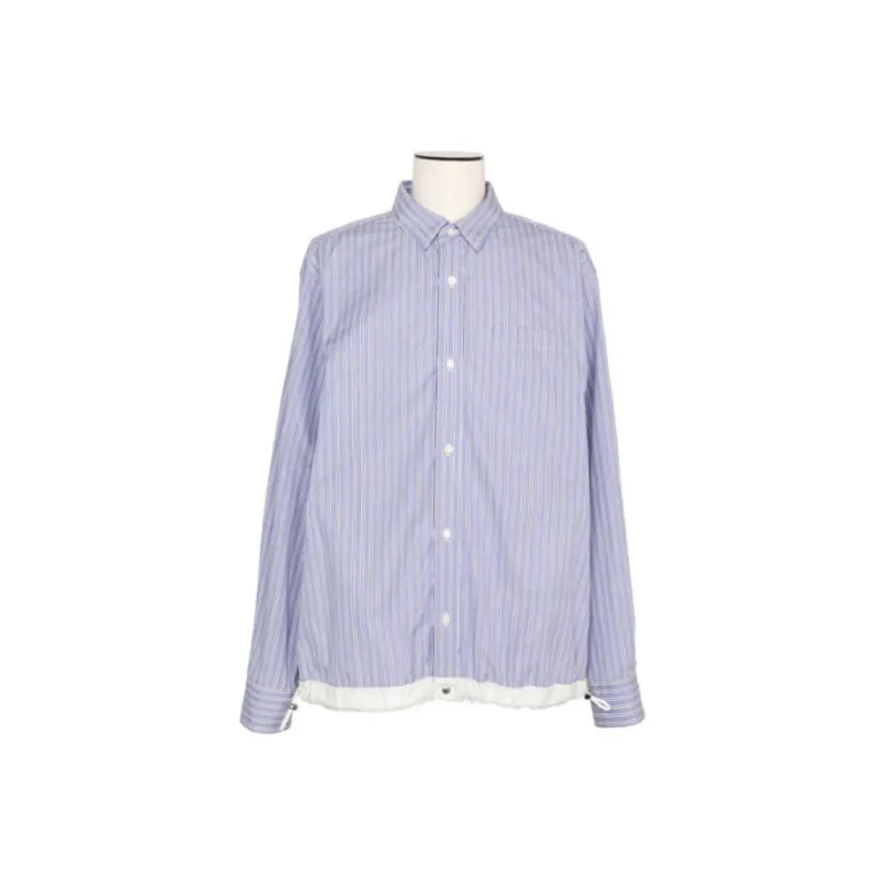 Sacai Shirts Men Blue-0