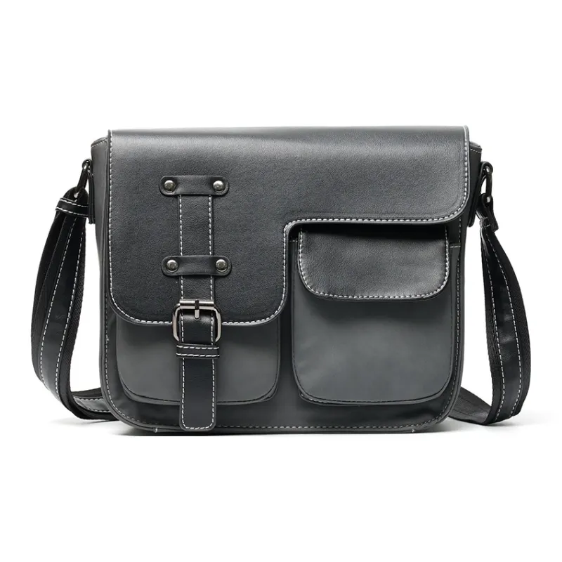 VIHUS PU Shoulder Bag Regular Men's Multicolor-5