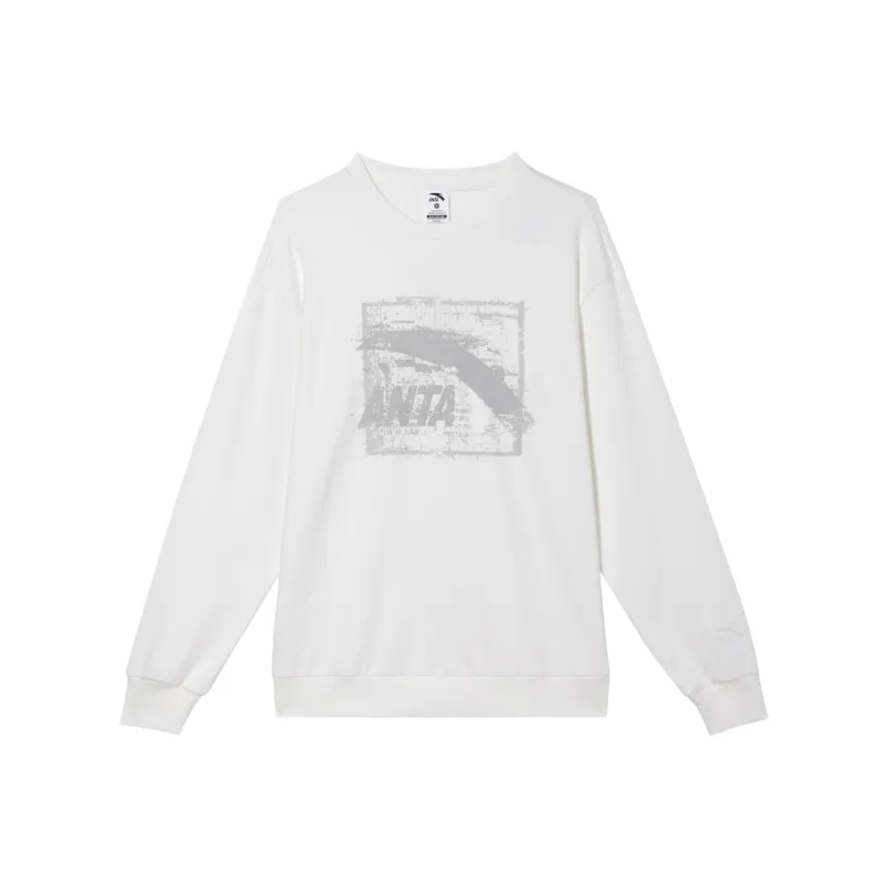 Anta Life Collection Sweatshirt Men's Papyrus White-0