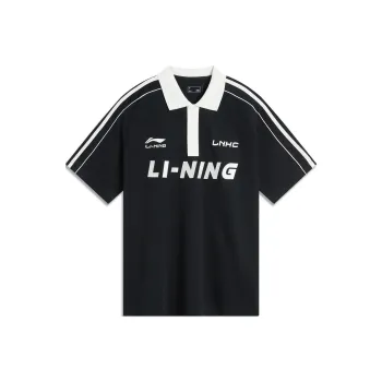 LiNing Sports Life Collection Polo Shirt Men's Black