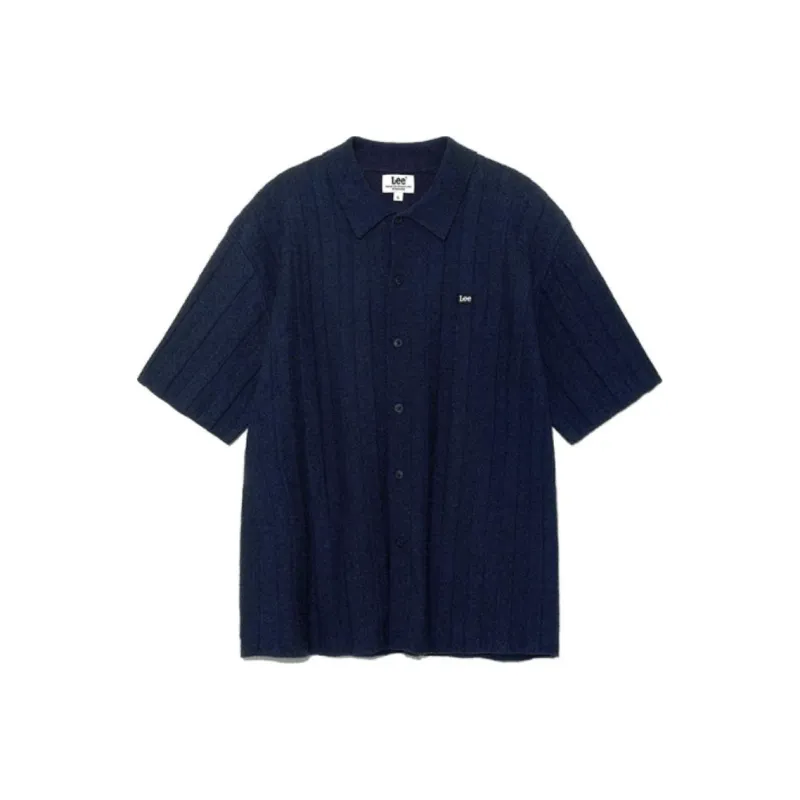 Lee Shirts Men Navy Blue-0