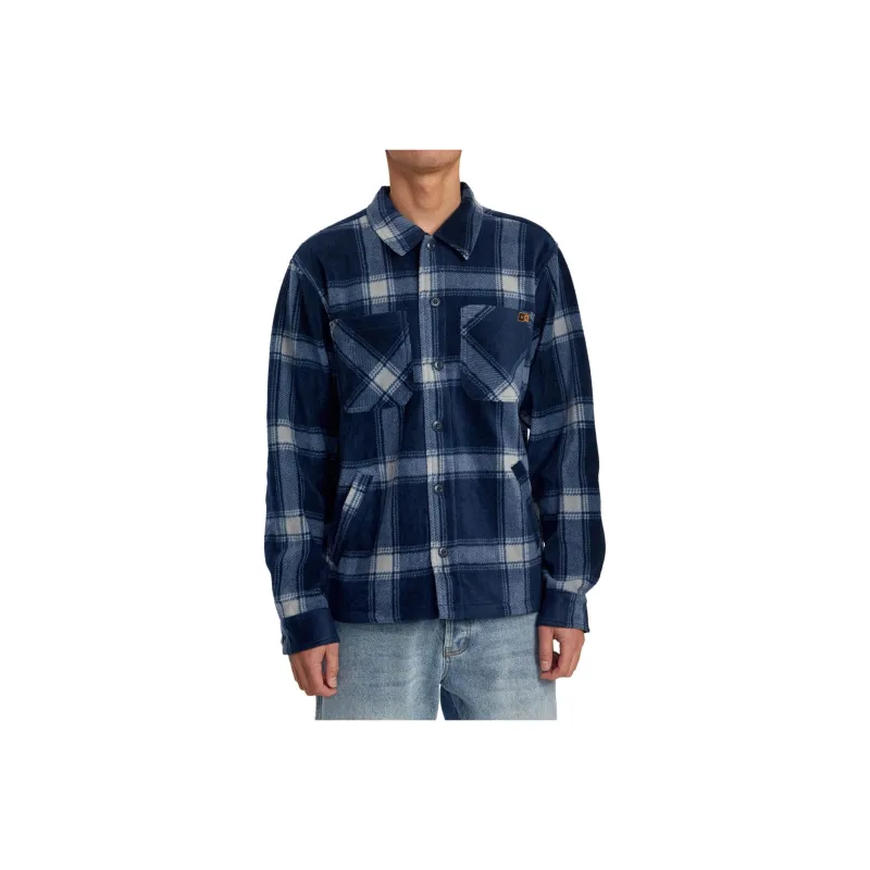 RVCA Shirts Men Garage Blue-0