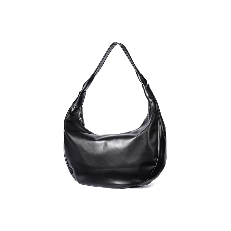 Dubaolu Synthetic Leather Shoulder Bag Large Size Women's Ecru/Gray/Black-13