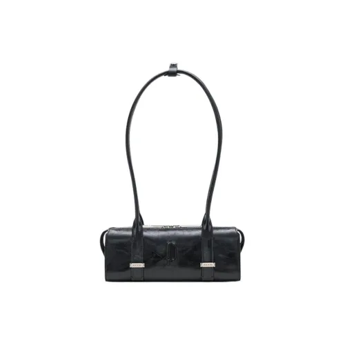 PECO Soft Leather, Cow Leather Handbag, Shoulder Bag Women's Black/Yellow/Blue