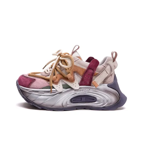 MATA Breathable Low Top Chunky Sneakers Women's