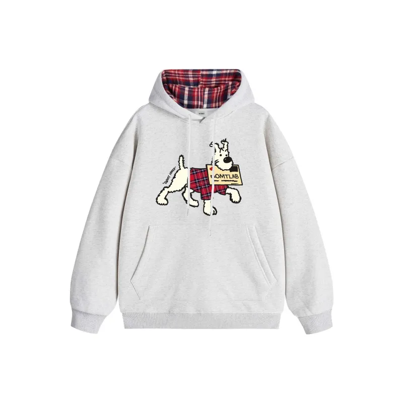 Nomt Sweatshirt Unisex White Heather Gray-0