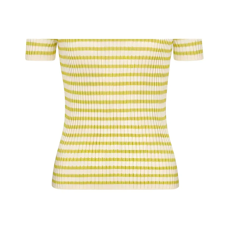 DIOR T-Shirts Women's Yellow-3