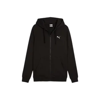PUMA Sudadera Con Capucha Y Cremallera De Felpa Francesa Para Hombre Essentials