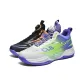 Mismatched White Purple+Black Orange Purple