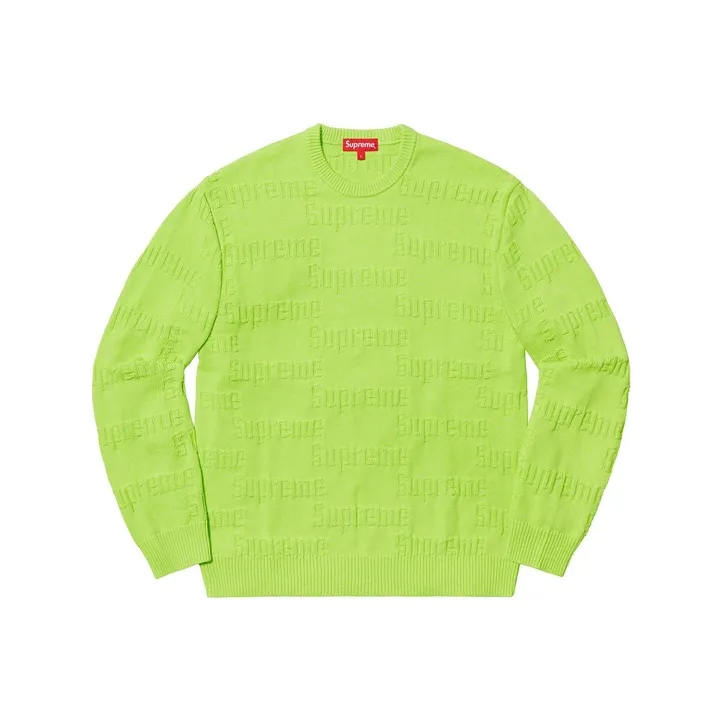 Supreme Raised Logo Sweater-0