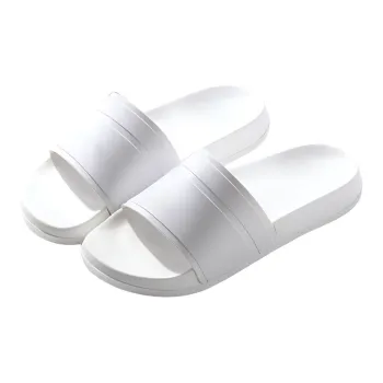 Lighthearted All Season Home Slippers Indoor Couple Eva Platform Slippers