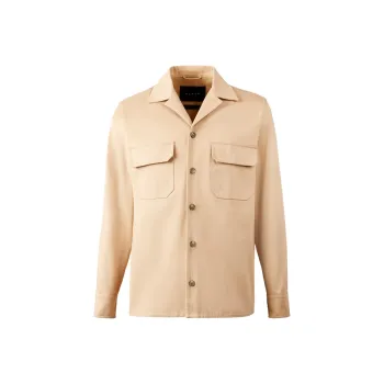 HOGAN Shirts Men Beige Yellow