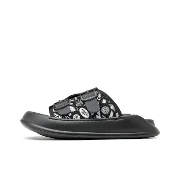 ΛOLUNKΛ Rubber Sole Slip Resistant Abrasion Resistant Slide Slippers Men's