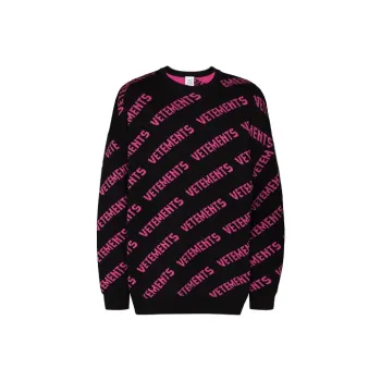 Vetements Sweaters Men Black