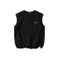 [100% cotton, Skin-Friendly]Black (Tf Ink Splatter Deformed Chest Logo)