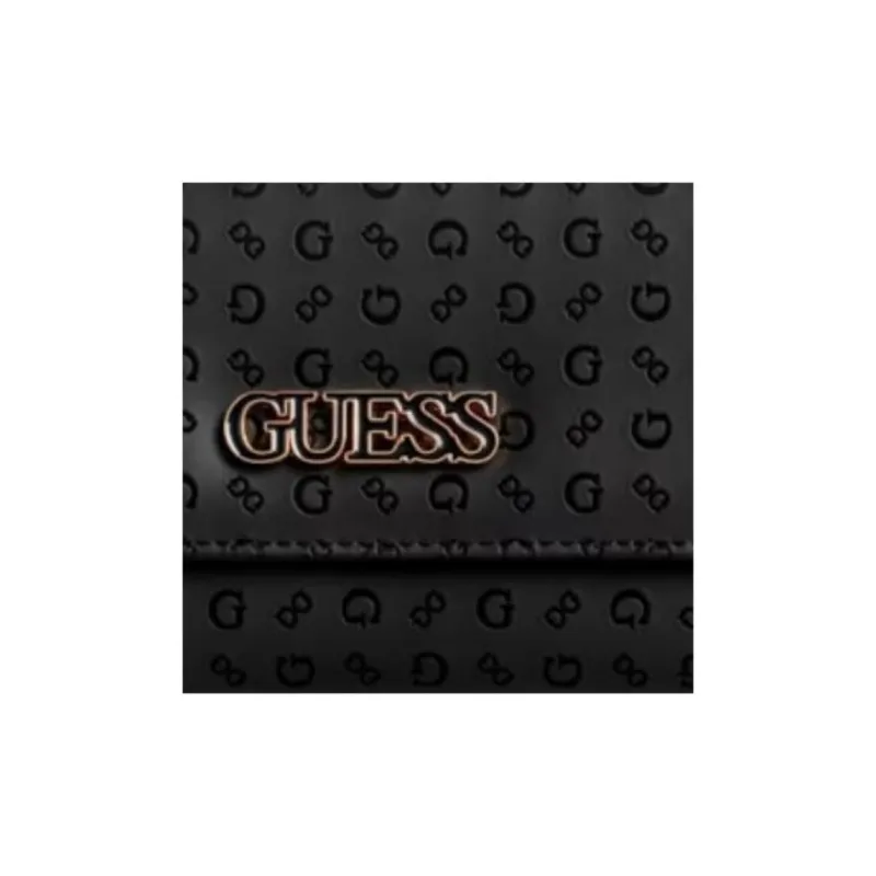GUESS Artificial Leather Clutch Women's Black-3