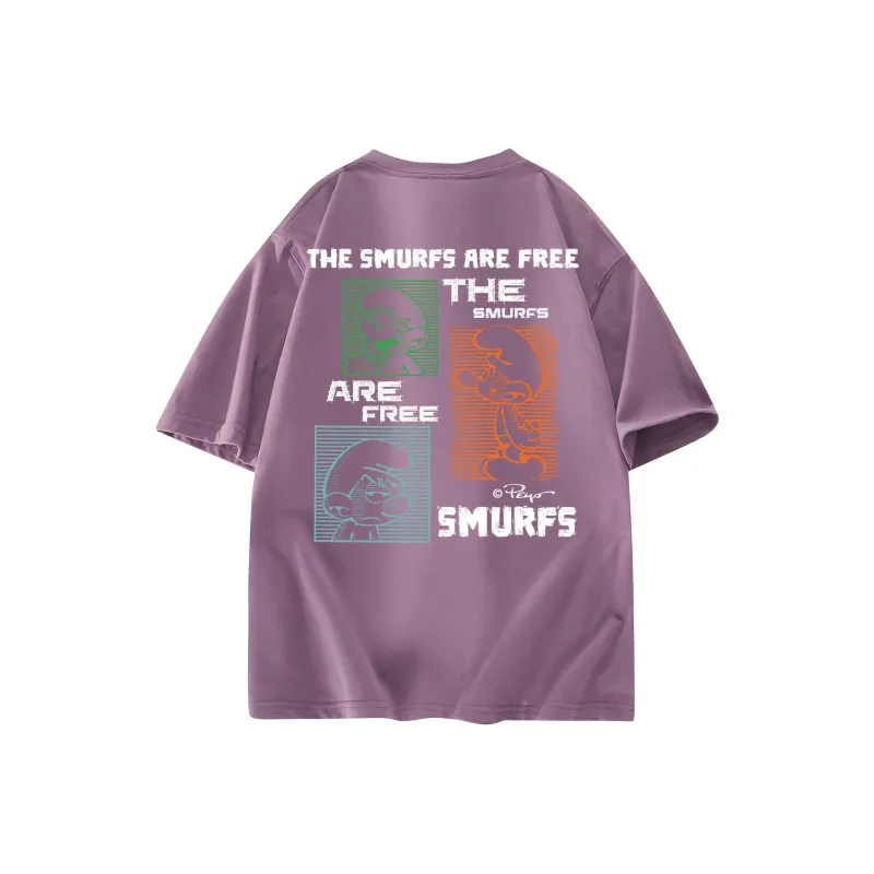 The Smurfs T Shirts Unisex-14