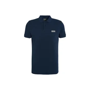 BARBOUR Polo Shirt Men's Marine Blue