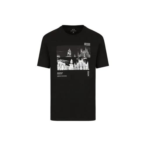 ARMANI EXCHANGE T-Shirts Men Black