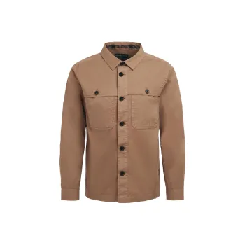BARBOUR Sidlaw Overshirt Shirt Men's Brown