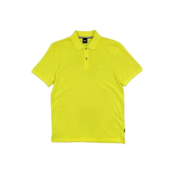HUGO BOSS SS24 Polo Shirt Men's Bright Yellow