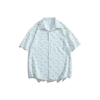 MOPE Floral Shirt Unisex Dominican Republic Apricot