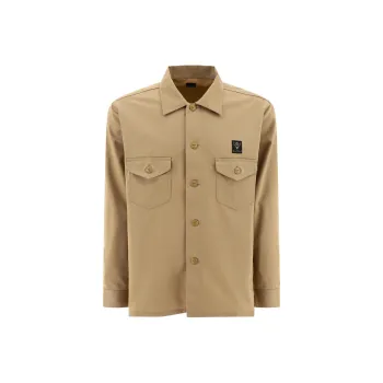 South2 West8 Shirt Men's Light Umber