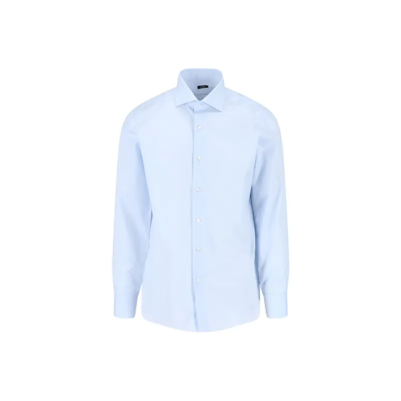 Barba Napoli Buttoned Cotton Shirt-0