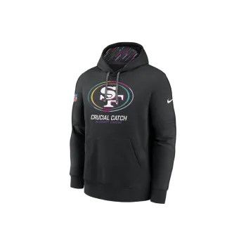 Nike San Francisco 49ers Crucial Catch Club Men's Nike Nfl Pullover Hoodie