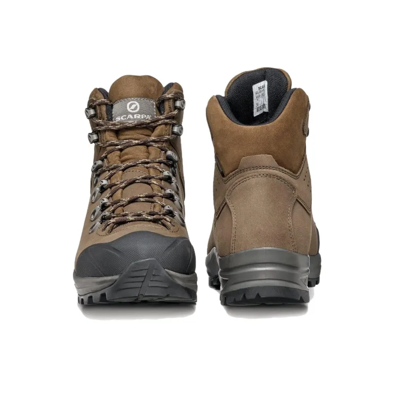 SCARPA Kailash Plus GTX Cushioned Slip-Resistant Water-Resistant Coverage High-Top Hiking Shoes Unisex Dark Brown-3