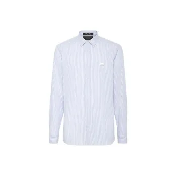 PHILIPP PLEIN Graphic print Striped Shirt