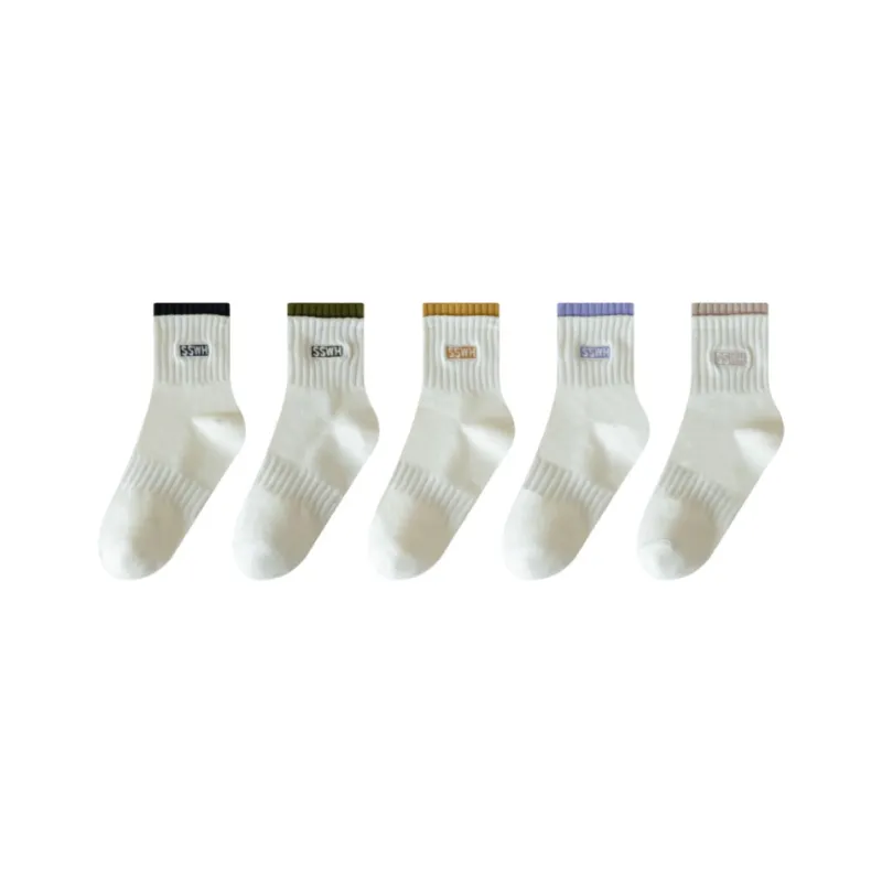 PLANDOO Mid Calf Socks Women's Combo Set-12