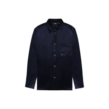 LI NING 1990 Classic Collection Shirt Men's Dark Marine Blue