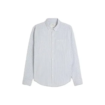 Hollister Shirts Men Light Blue